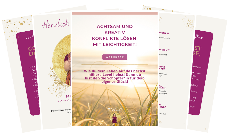 Workbook Achtsam und Kreativ Konflikte lösen